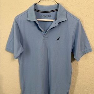 Nautica Men's Sky Blue Polo Shirt
